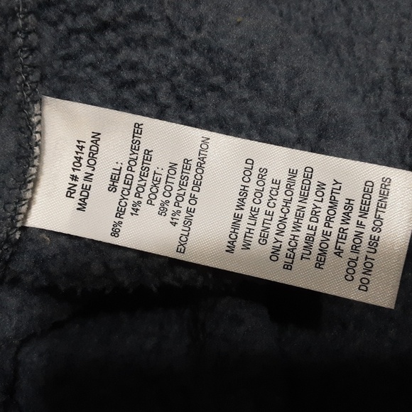 Alpine design sweater jacket pullover men XL comfy outdoor blue long sleeves - Picture 8 of 8